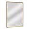 Head West Classic Gold Metal Framed Wall Mirror - 40" x 30"
